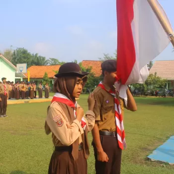 Pelaksanaan Kegiatan Kemah Penerimaan Tamu Ambalan Raden Int
